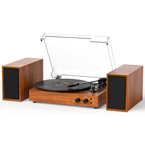 Vintage vinyl record player - vinyl,