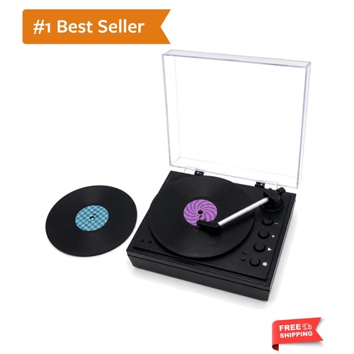 Nostalgic mini vinyl player - vinyl,